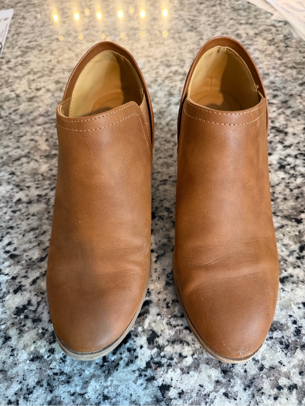 Women’s Light Brown Booties